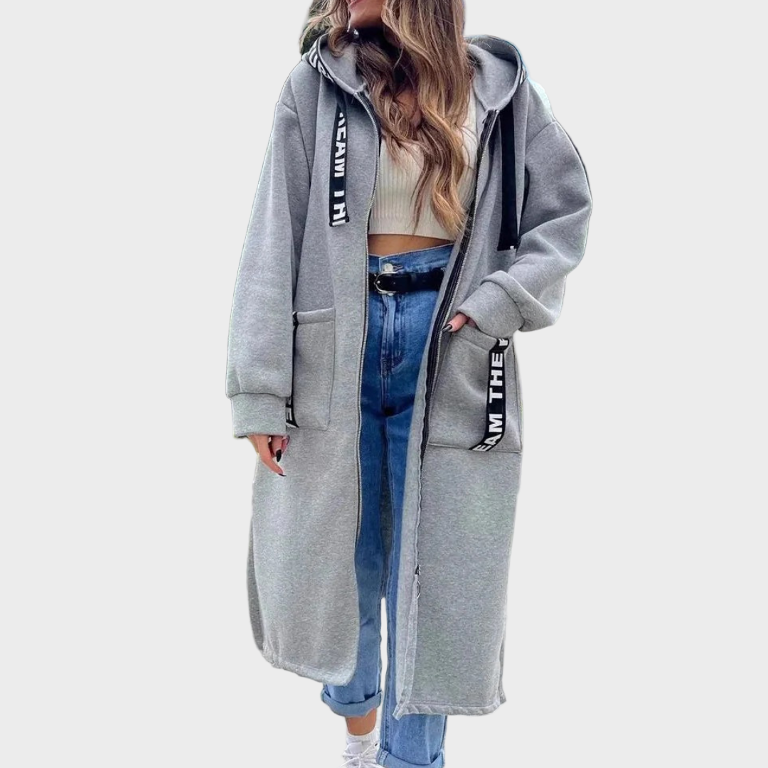 Roza - Duga hudica s kapuljačom