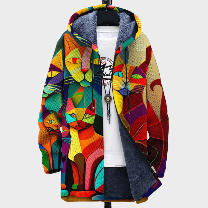 Elandra - Luksuzni kardigan inspiriran umjetnošću