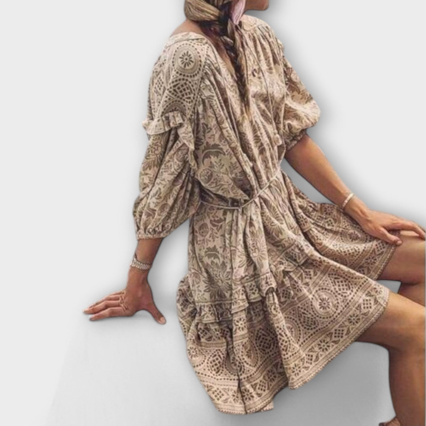 Dalila – Ženski Rustikalni Haljina