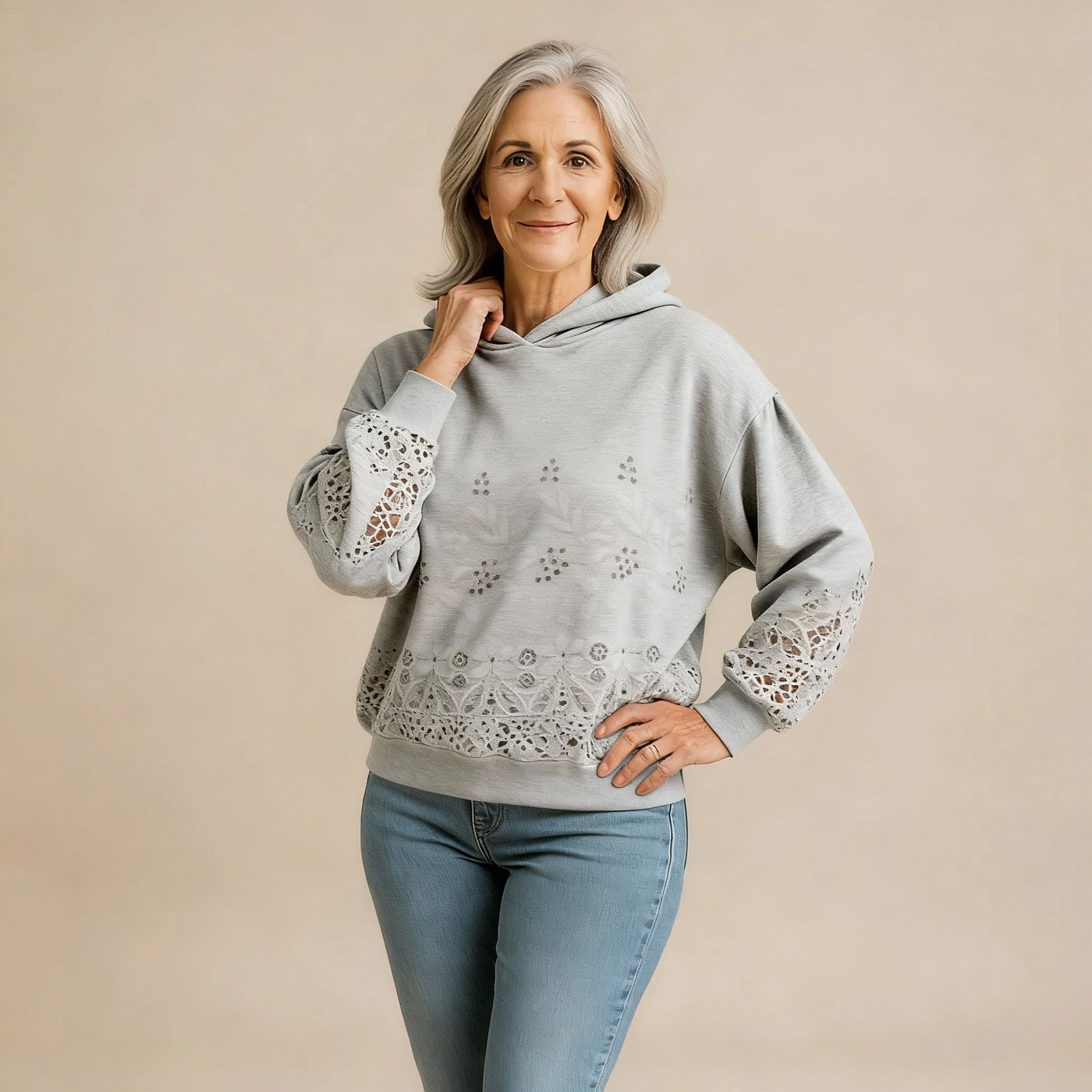 Grace - Dukserica mekana na dodir