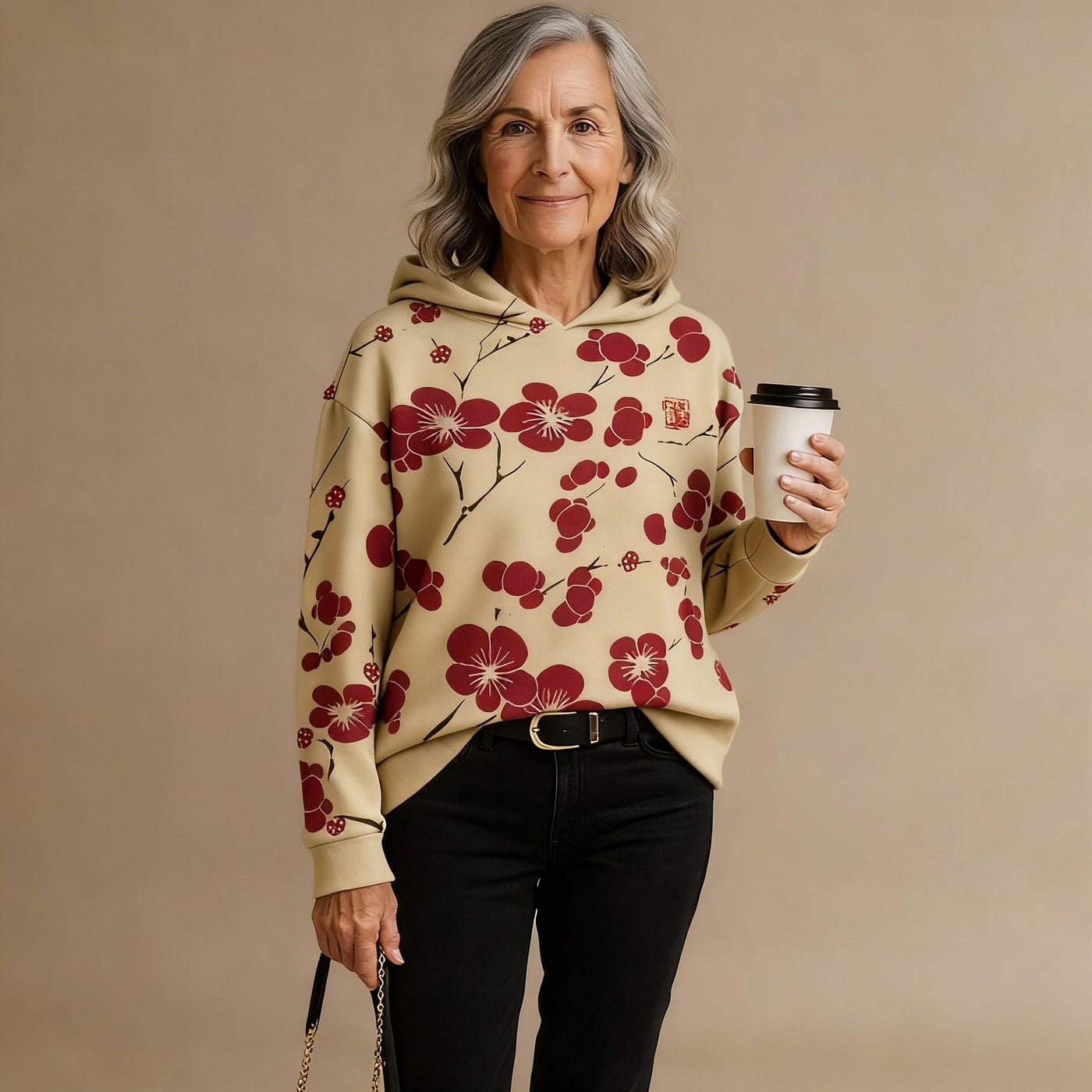 Olivia - Dukserica mekana na dodir